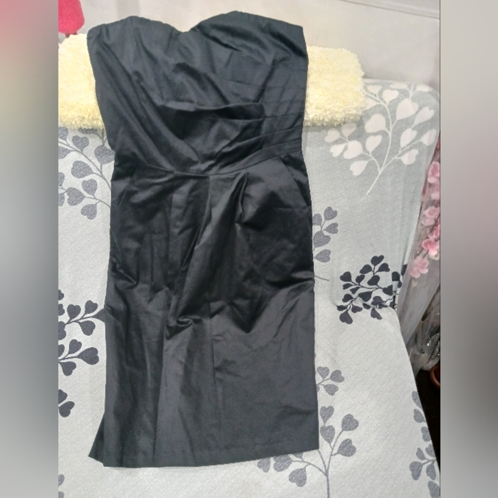 The Limited, size 2 little black dress sleeveless,strapless. Brand new with tags